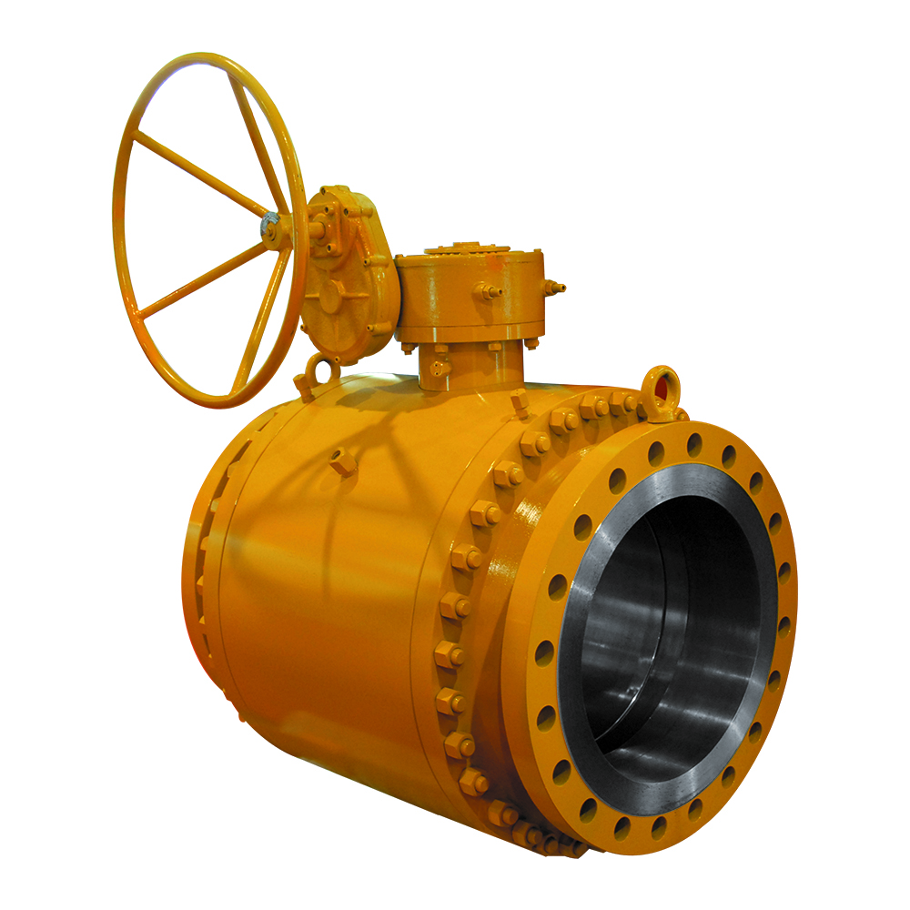 Rail ball valve